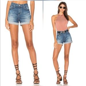 AG The Hailey Ex-Boyfriend Roll-Up Denim Short